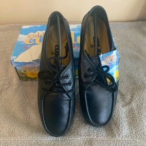 Cobble Cuddlers BLACK soft leather footwear